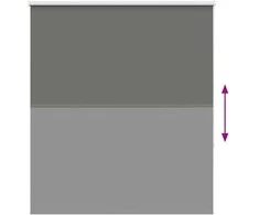 Roletas Blackout smėlio Pilka 135x175 cm Audinio plotis