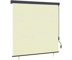 Roletas Kreminė 180 x 250 cm Audinys ir aliuminis