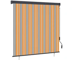 Roletas Geltona ir mėlyna 180 x 250 cm Audinys ir aliuminis