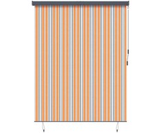 Roletas Geltona ir mėlyna 200 x 250 cm Audinys ir aliuminis