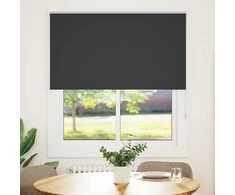 roletas juodas 125x175 cm audinio plotis 121,6 cm poliesteris