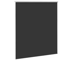 roletas juodas 140x150 cm audinio plotis 136,6 cm poliesteris