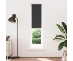 roletas juodas 40x230 cm audinio plotis 35,7 cm poliesteris