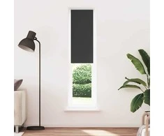 roletas juodas 60x210 cm audinio plotis 55,7 cm poliesteris