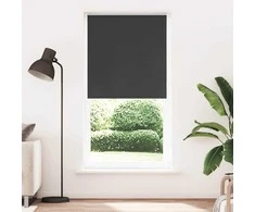 roletas juodas 90x230 cm audinio plotis 85,7 cm poliesteris