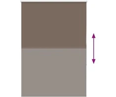roletas kava 100x175 cm audinio plotis 95,7 cm poliesteris