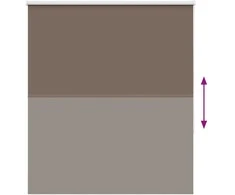 roletas kava 135x150 cm audinio plotis 131,6 cm poliesteris