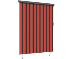 Roletas Oranžinė ir ruda 200 x 250 cm Audinys ir aliuminis