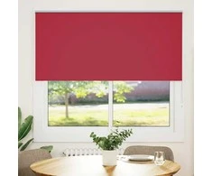 Roletas raudona 155x150 cm audinio plotis 151,6 cm poliesteris