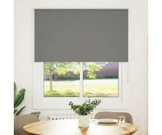 roletas smėlio Pilka 125x150 cm audinio plotis 121,6 cm