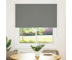 roletas smėlio Pilka 140x150 cm audinio plotis 136,6 cm