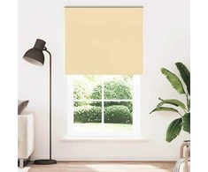 roletas smėlio spalvos 120x210 cm audinio plotis 116,6 cm