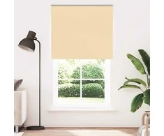 roletas smėlio spalvos 130x210 cm audinio plotis 126,6 cm