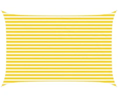 Saulės burė Geltona ir balta 45 × 3 m