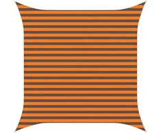 Saulės burė Oranžinė ir ruda 3 x 3 m 100% poliesteris Oksfordas