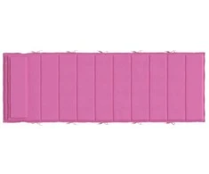 Saulės poilsio pagalvė Rožinė 178 x 60 x 4 cm Oksfordo audinys