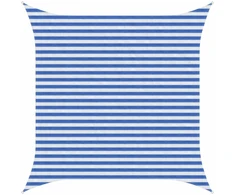 Saulės šešėlio audinys Mėlyna ir balta 36 x 36 m HDPE