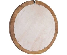 Sieninis veidrodis, 60cm, tikmedžio mediena, apskritas