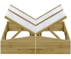 Šiltnamiai, 2vnt., 100x50x35cm, impregnuota pušies mediena