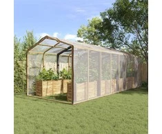 Tent su kilpom Skaidrus 6 x 6 m Polietilenas
