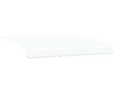Skėtis Audinys su Balta 300 x 250 cm Poliesteris