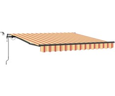 Skėtis Audinys su Geltona ir Oranžinė 300 x 250 cm Poliesteris