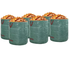 Sodo atliekų maišai 12 pcs Žalia 67 x 67 x 75,5 cm
