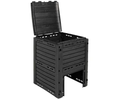 Sodo kompostinė Juoda 59,5 x 60 x 81,5 cm 280 l 100% PP