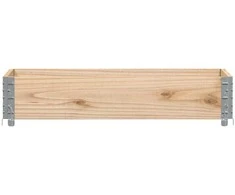 Sodo lovelis, 100x50cm, pušies medienos masyvas