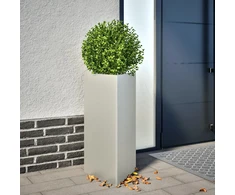 Sodo lovelis 40x345x75cm nerūdijantis plienas trikampis