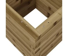 Sodo lovelis, 40x40x46cm, impregnuota pušies mediena