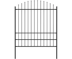 Lauko tvora su iečių viršug., juoda, (1,75-2)x1,7m, plienas