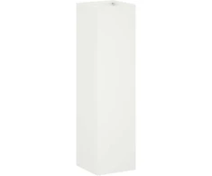Sodo vazonas 2 vnt. Balta 20 x 20 x 75 cm