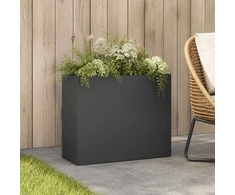 Sodo vazonas Antracito 50 x 20 x 40 cm Šaltai valcuotas plienas