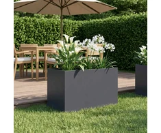 Sodo vazonas Antracito 60 x 40 x 40 cm Šaltai valcuotas plienas