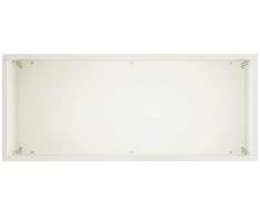 Sodo vazonas Balta 50 x 20 x 75 cm Šaltai valcuotas plienas