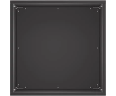 Sodo vazonas Juoda 30 x 30 x 50 cm Šaltai valcuotas plienas