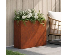 Sodo vazonas Rūdijanti 50 x 20 x 40 cm