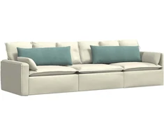 Sofa Pagalvės 2 pcs Jūrinė žalia 120 x 40 cm Kordūrinis audinys