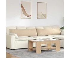 Sofa Pagalvės 2 vnt. audinys Kreminė 145 x 40 cm