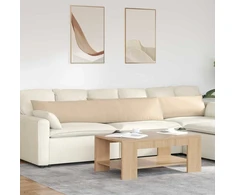 Sofa Pagalvės 2 vnt. audinys Kreminė 200 x 40 cm