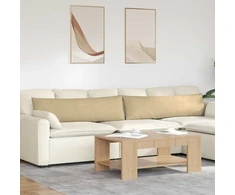 Sofa Pagalvės 2 pcs Pilkai žalia 145 x 40 cm Kordūrinis audinys