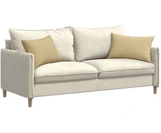 Sofa Pagalvės 2 pcs Pilkai žalia 60 x 40 cm Kordūrinis audinys