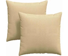 Sofa Pagalvės 2 pcs Pilkai žalia 60 x 60 cm Kordūrinis audinys