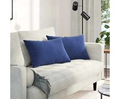 Sofa Pagalvės 2 pcs Policijos mėlyna 60 x 40 cm