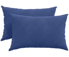 Sofa Pagalvės 2 pcs Policijos mėlyna 60 x 40 cm