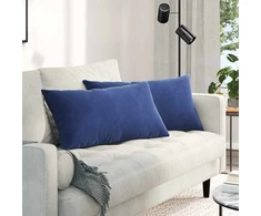 Sofa Pagalvės 2 pcs Policijos mėlyna 80 x 40 cm