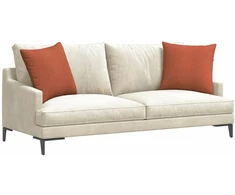 Sofa Pagalvės 2 pcs Raudona oranžinė 50 x 50 cm