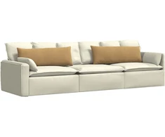 Sofa Pagalvės 2 pcs Ruda 120 x 40 cm Kordūrinis audinys