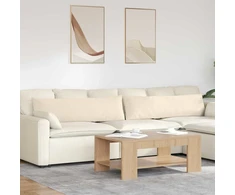 Sofa Pagalvės 2 pcs Smėlio 145 x 40 cm audinys